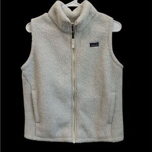 Patagonia Off-White Fleece Vest
